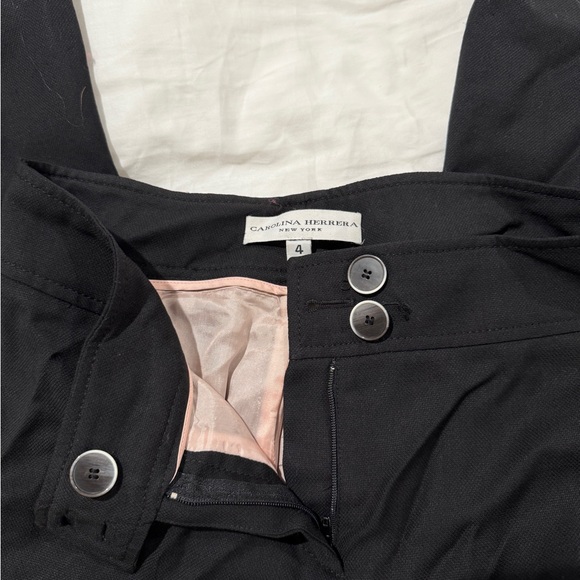 Carolina Herrera Black Trousers